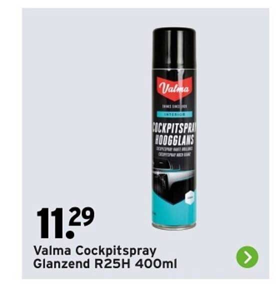 Valma Cockpitspray Hoogglans