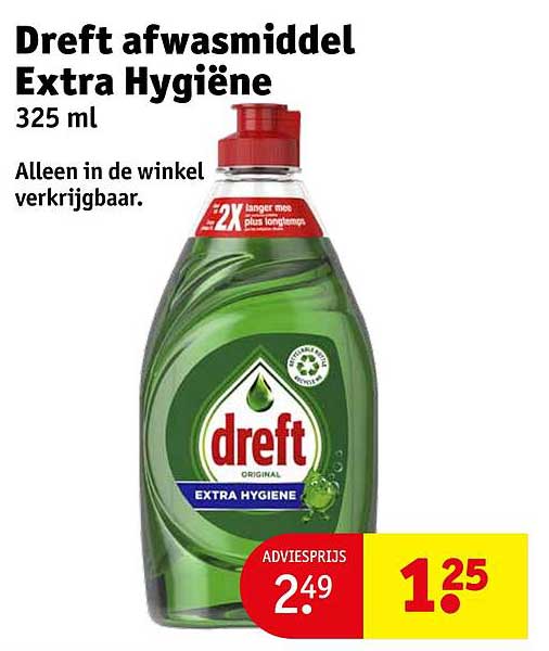 Dreft afwasmiddel Extra Hygiëne