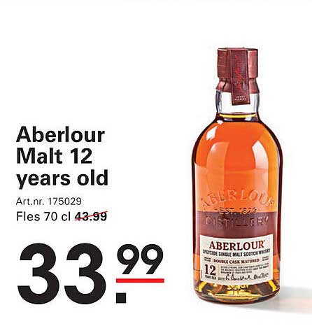 Aberlour Malt 12 years old