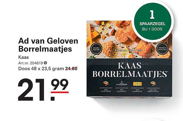 Ad van Geloven Borrelmaatjes