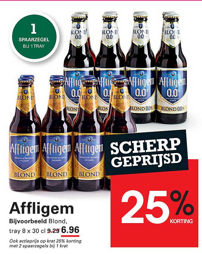 Affligem Blond, tray 8 x 30 cl