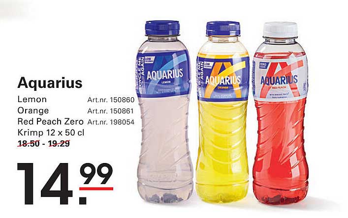 Aquarius Krimp 12 x 50 cl