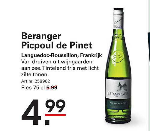 Beranger Picpoul de Pinet
