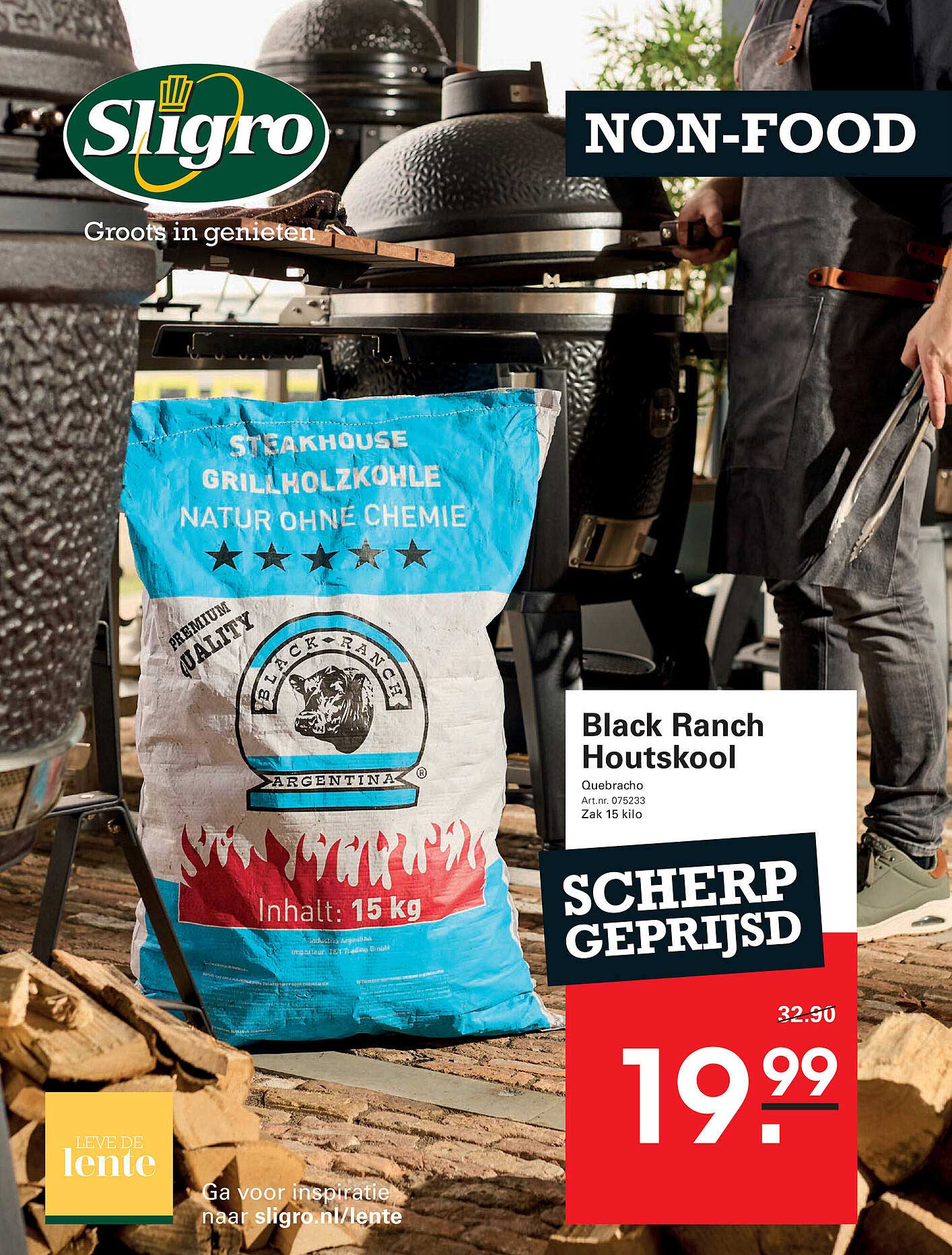 Black Ranch Houtskool