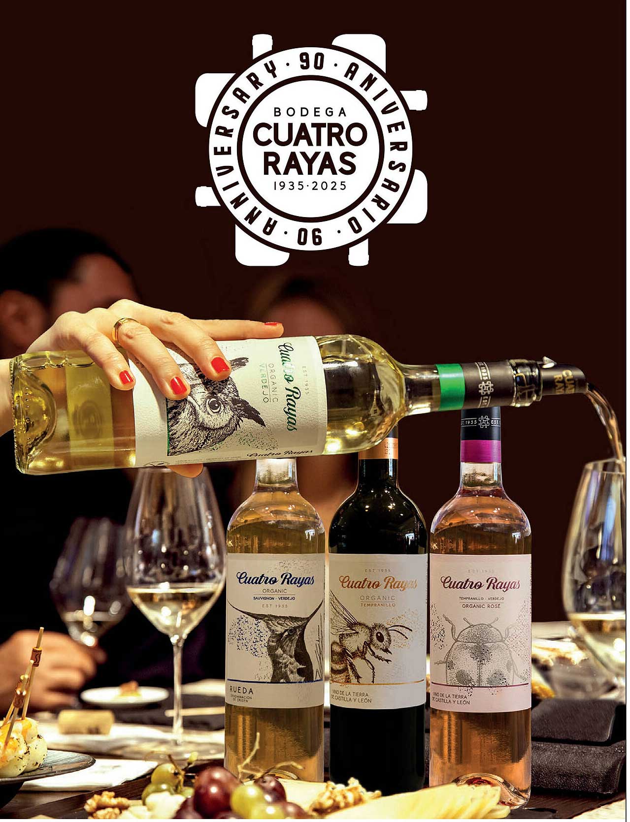Bodega Cuatro Rayas Wijnen - 90 Jaar Jubileum
