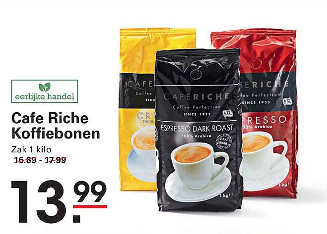 Cafe Riche Koffiebonen