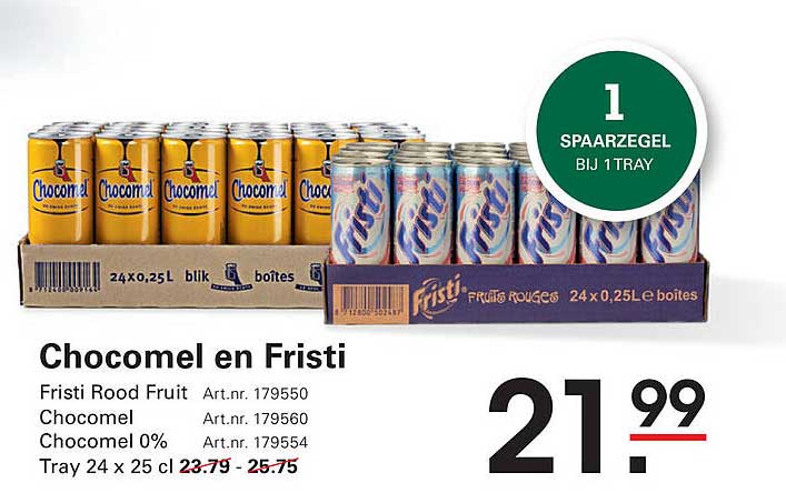 Chocomel en Fristi