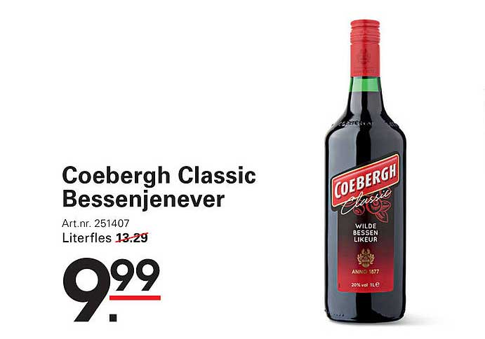 Coebergh Classic Bessenjenever