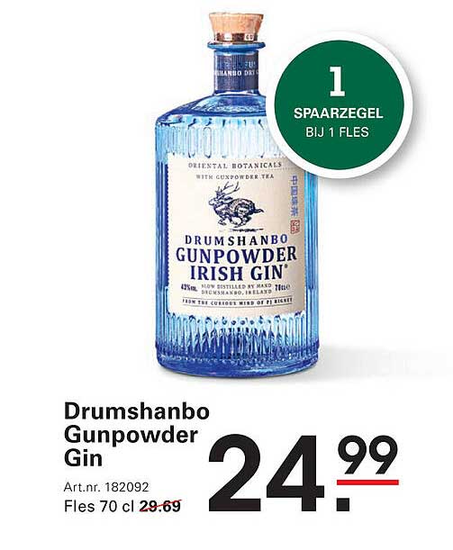 Drumshanbo Gunpowder Gin
