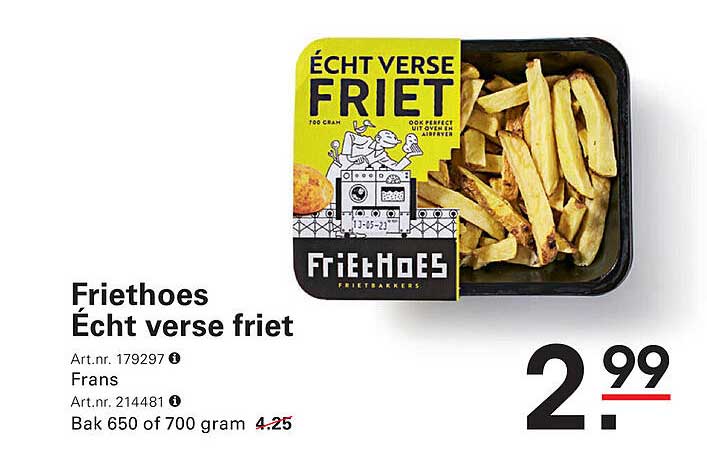 Echt verse friet