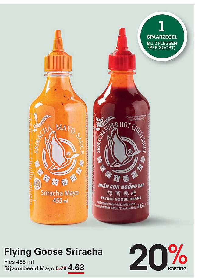 Flying Goose Sriracha