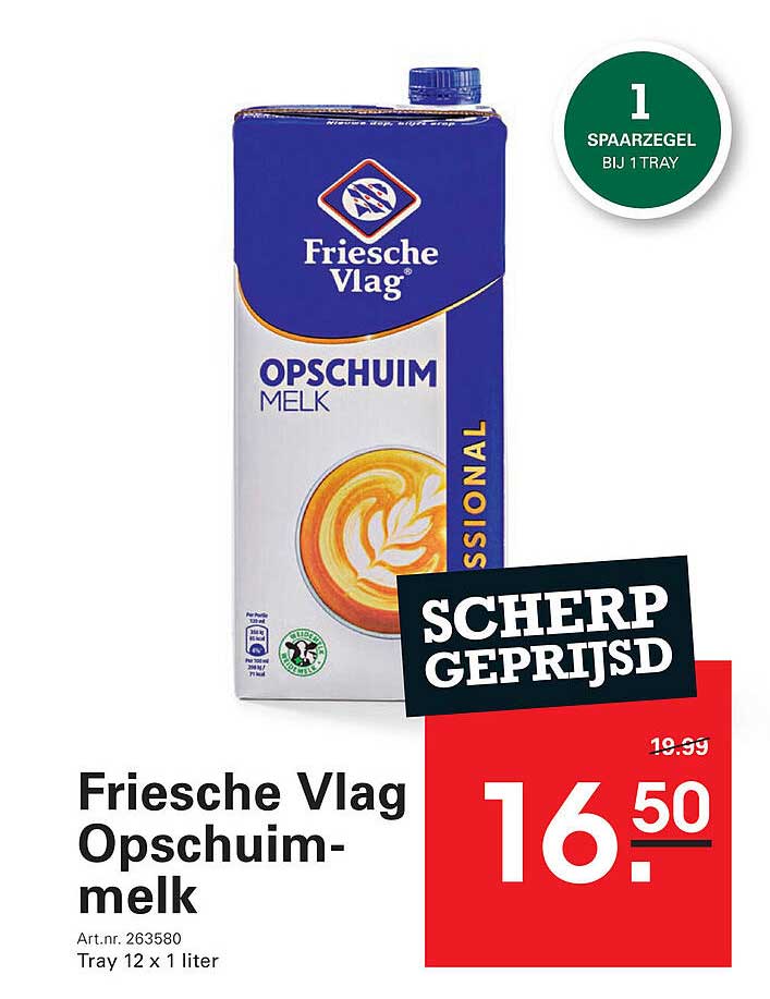 Friesche Vlag Opschuim-melk