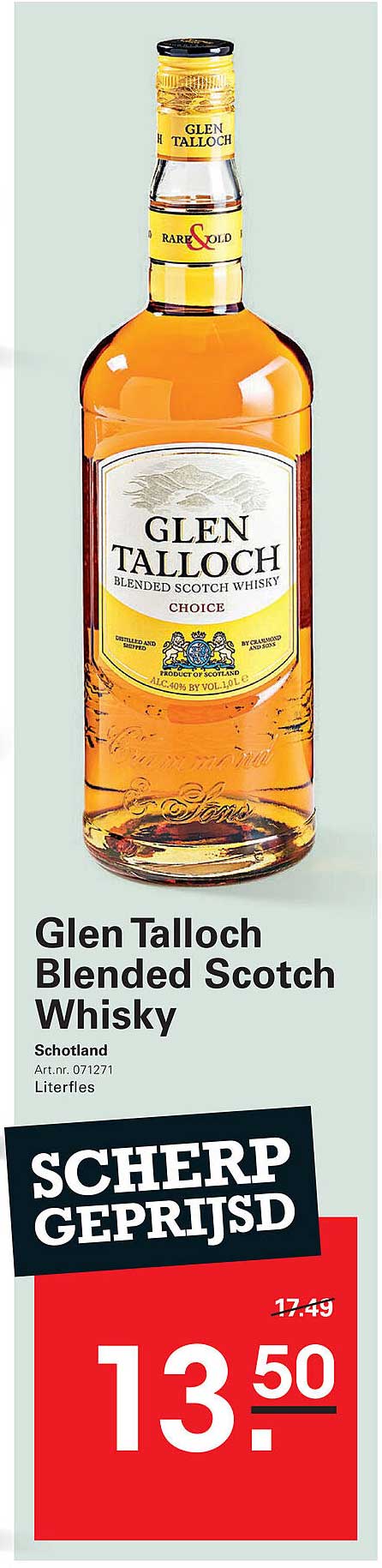 Glen Talloch Blended Scotch Whisky