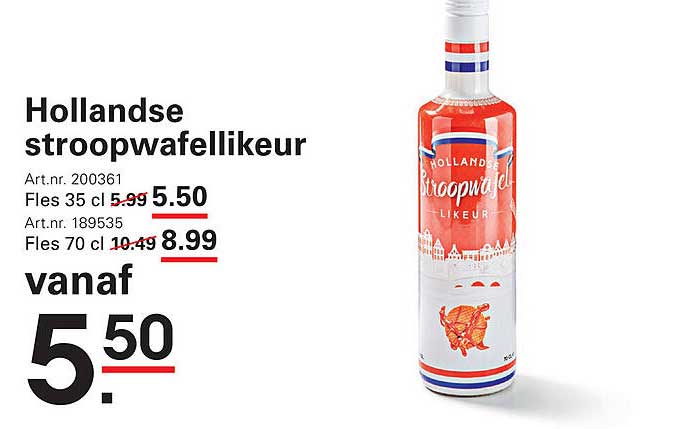 Hollandse stroopwafellikeur