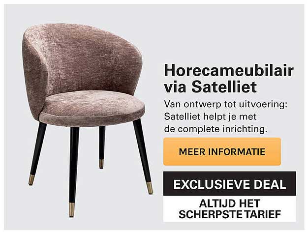 Horecameubilair via Satelliet