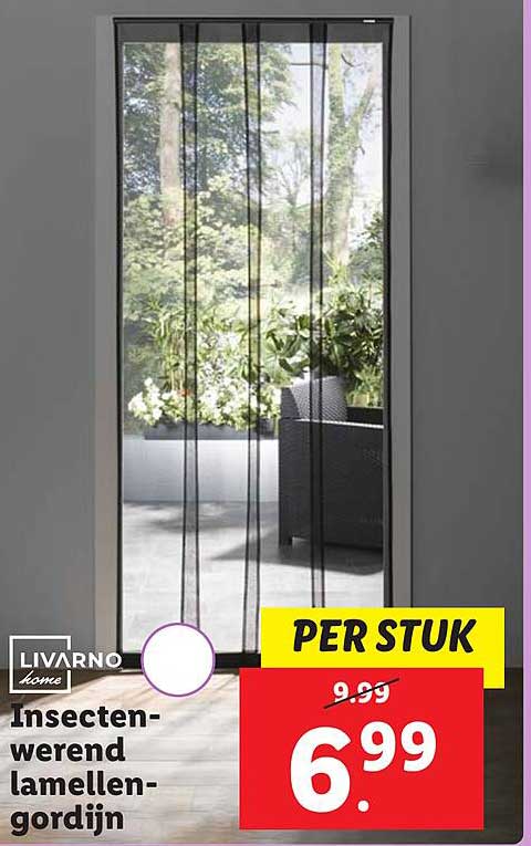 DECONA Deurgordijn bamboe taupe 90x200 cm kopen