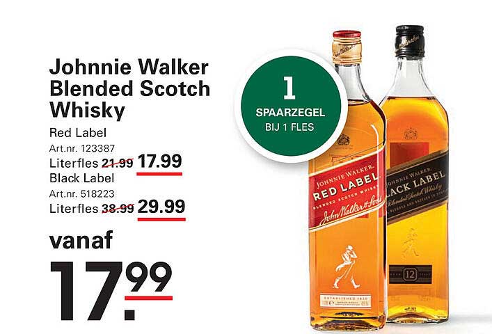 Johnnie Walker Blended Scotch Whisky