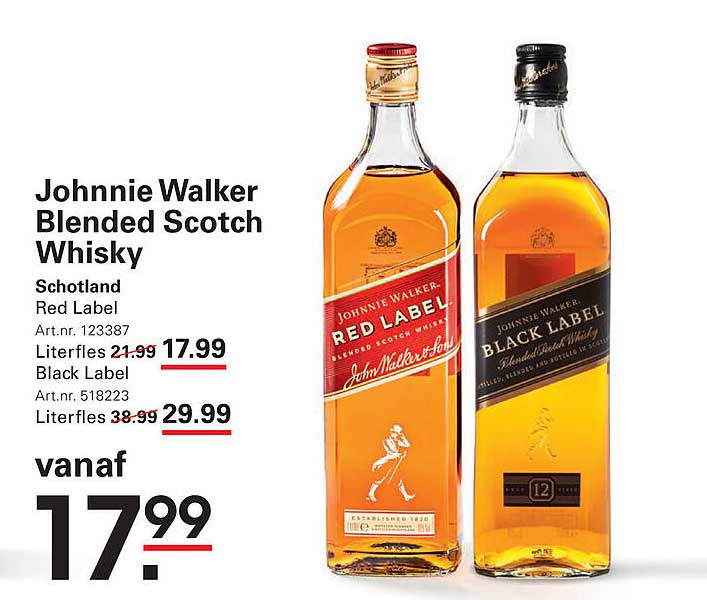 Johnnie Walker Blended Scotch Whisky