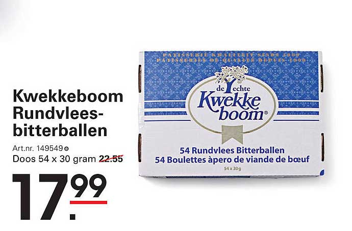 Kwekkeboom Rundvlees-bitterballen