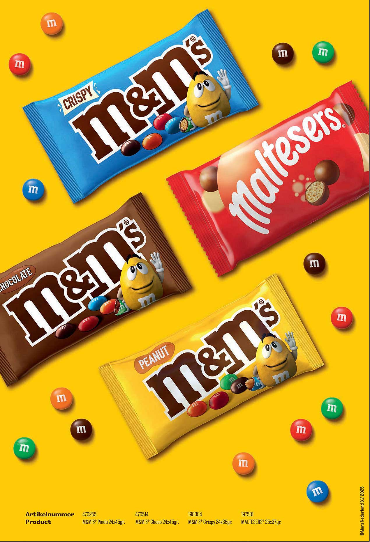 M&M's® Pinda 24x45g