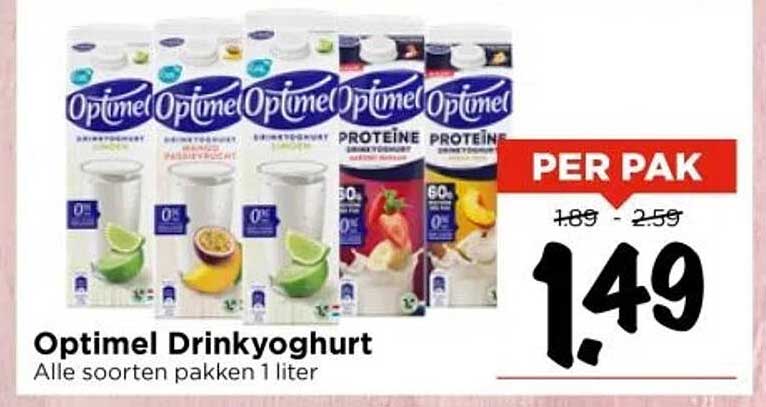 Optimel Drinkyoghurt