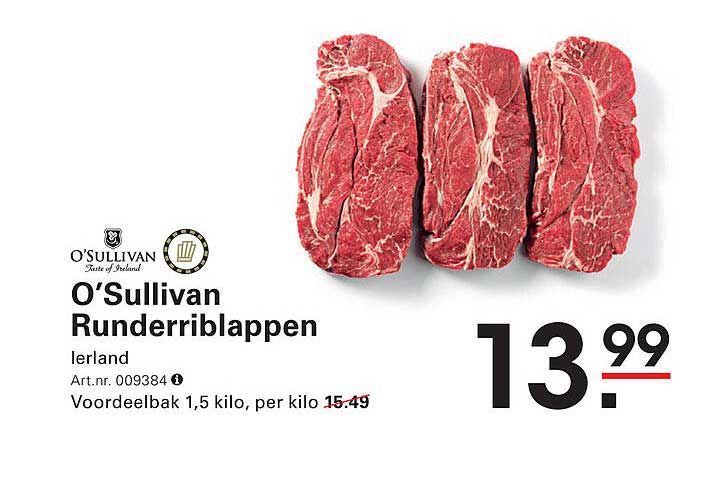 O'Sullivan Runderriblappen