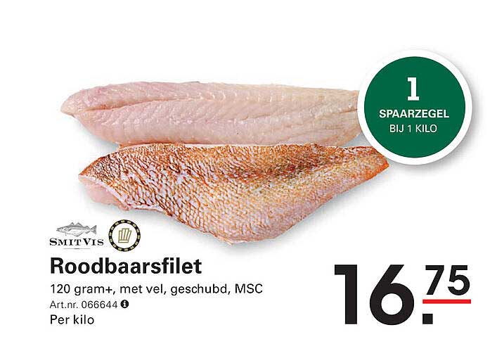 Roodbaarsfilet