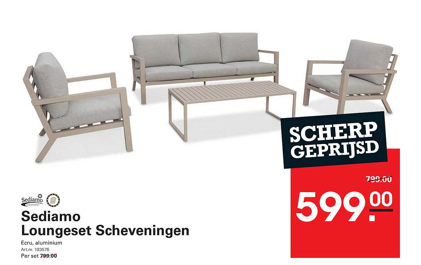 Sediamo Loungeset Scheveningen