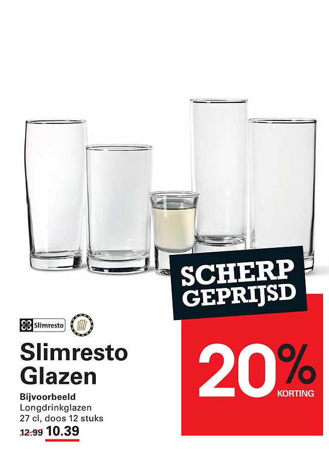 Slimresto Glazen