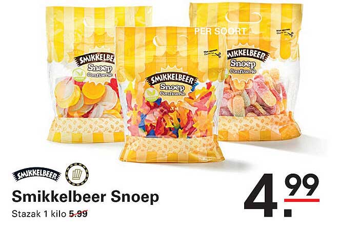 Smikkelbeer Snoep