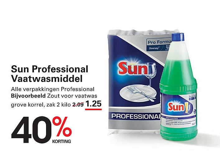 Sun Professional Vaatwasmiddel