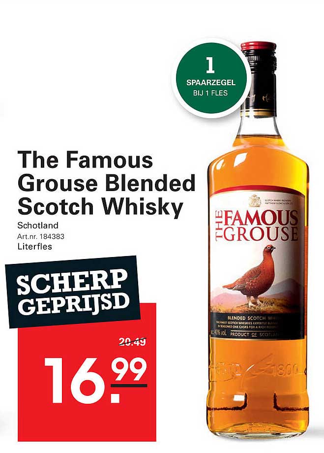 The Famous Grouse Blended Scotch Whisky