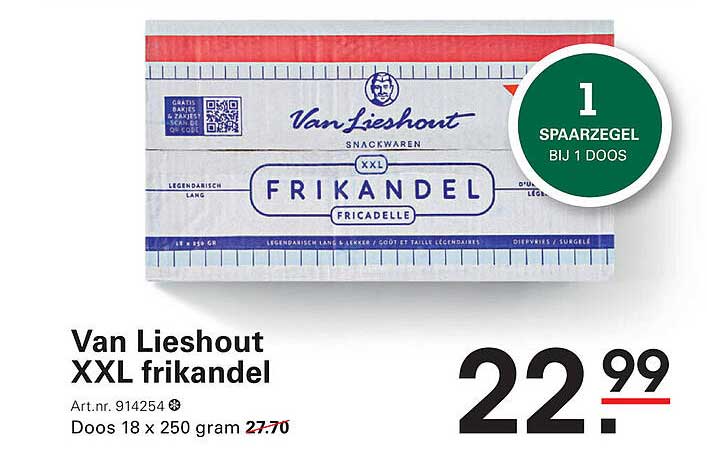 Van Lieshout XXL frikandel