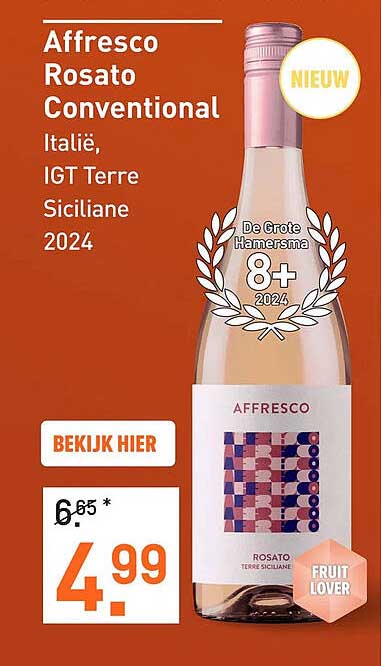 Affresco Rosato Conventional