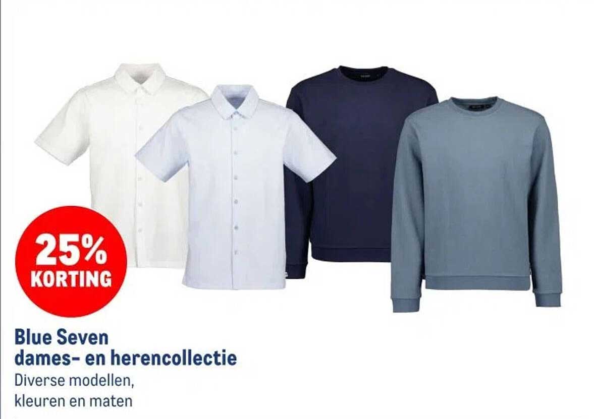 Blue Seven dames- en herencollectie