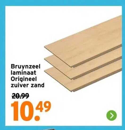 Bruynzeel laminaat Origineel zuiver zand