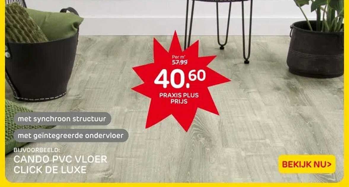 CANDO PVC VLOER CLICK DE LUXE