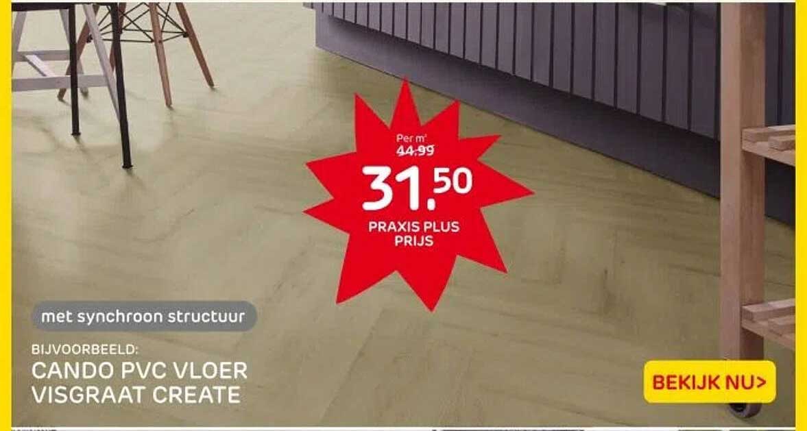Cando PVC Vloer Visgraat Create