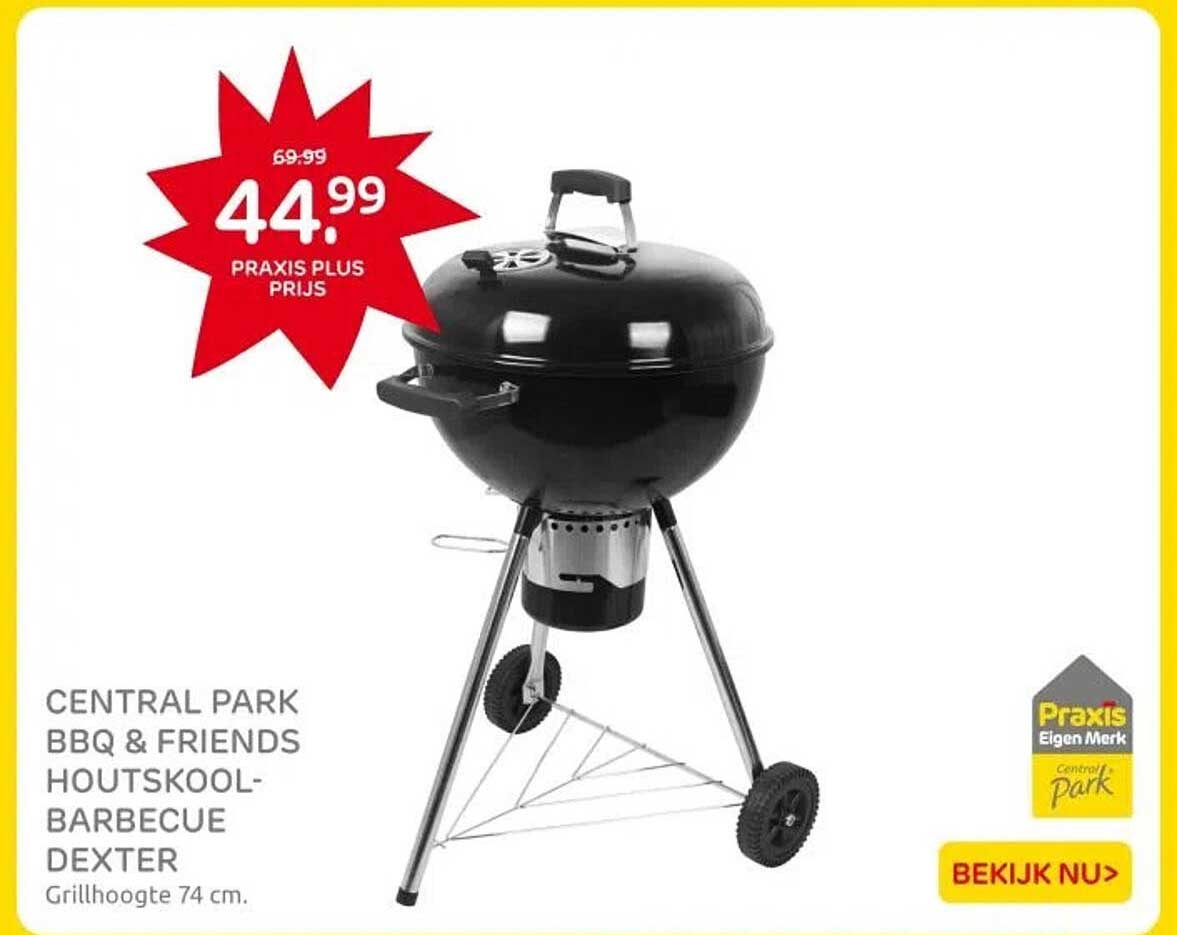 CENTRAL PARK BBQ & FRIENDS HOUTSKOOL-BARBECUE DEXTER