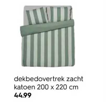 dekbedovertrek zacht katoen 200 x 220 cm