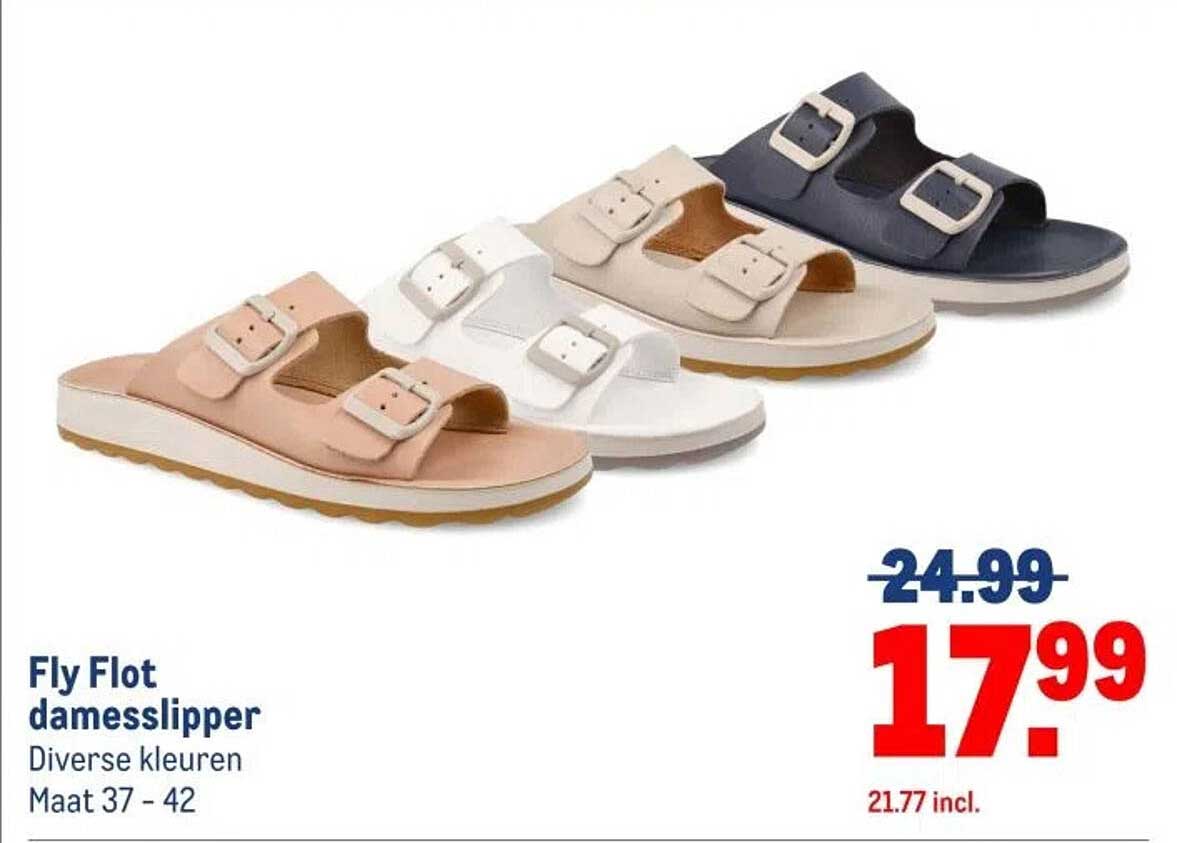 Fly Flot damesslipper