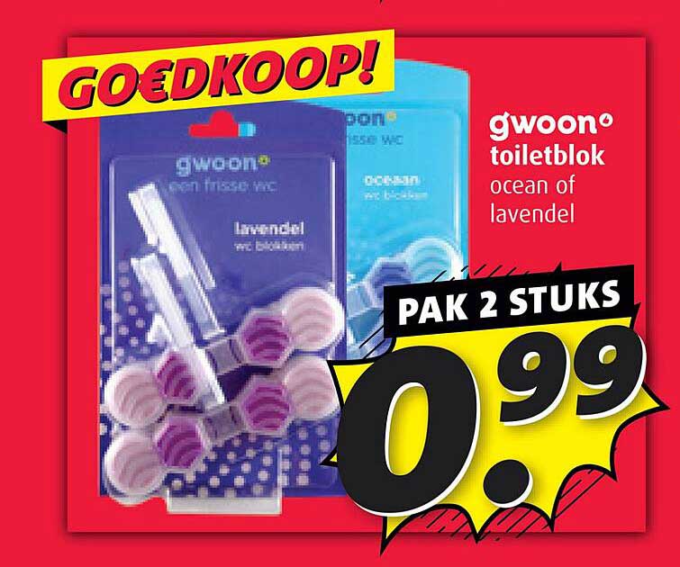 g'woon toiletblok ocean of lavendel