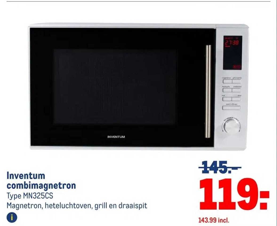 Inventum combimagnetron MN325CS
