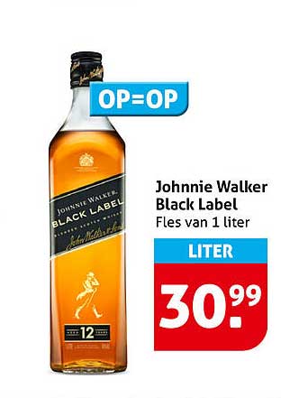 Johnnie Walker Black Label 1 liter