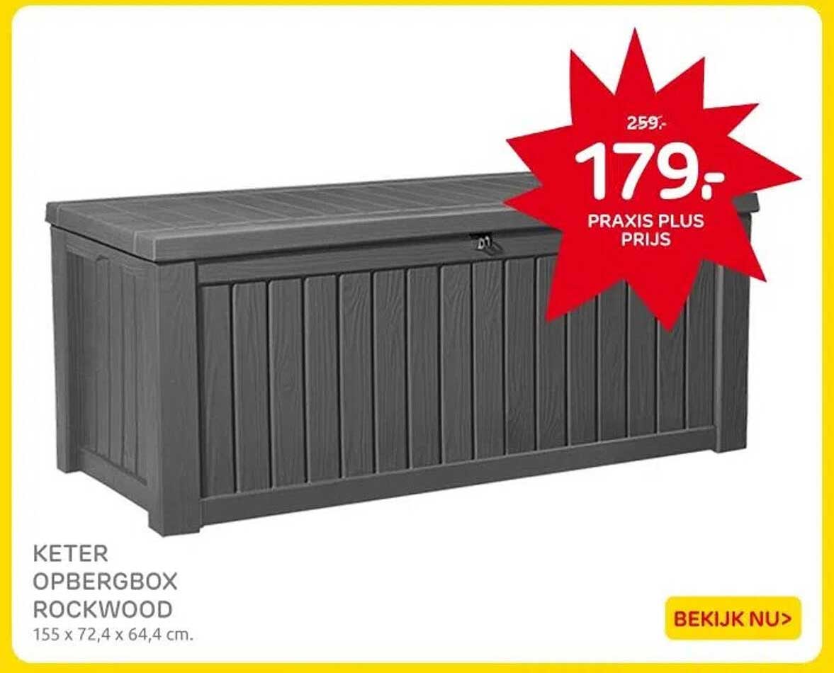 KETER OPBERGBOX ROCKWOOD