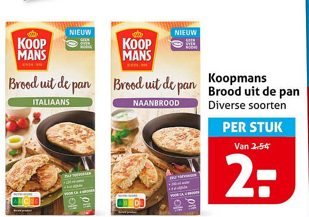 Koopmans Brood uit de pan