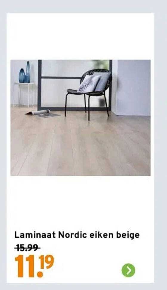 Laminaat Nordic eiken beige