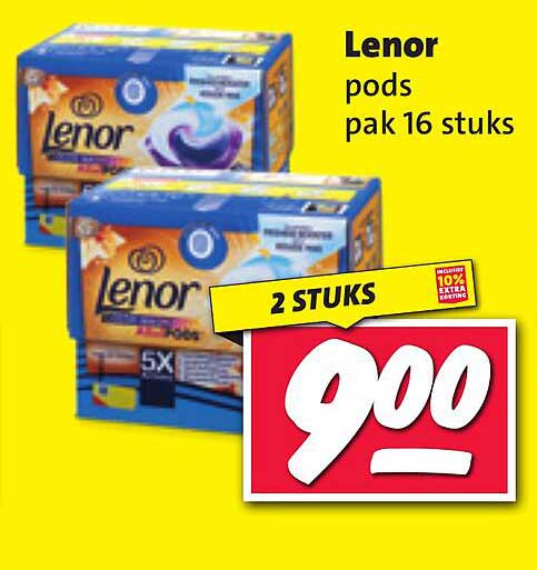 Lenor pods pak 16 stuks