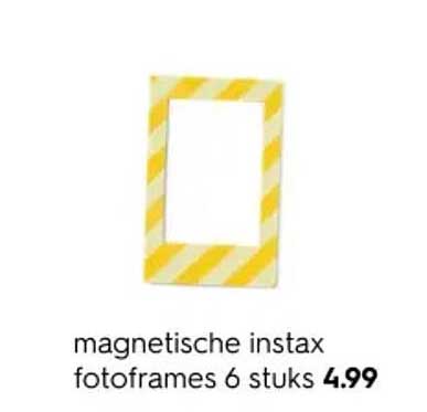 magnetische instax fotoframes 6 stuks