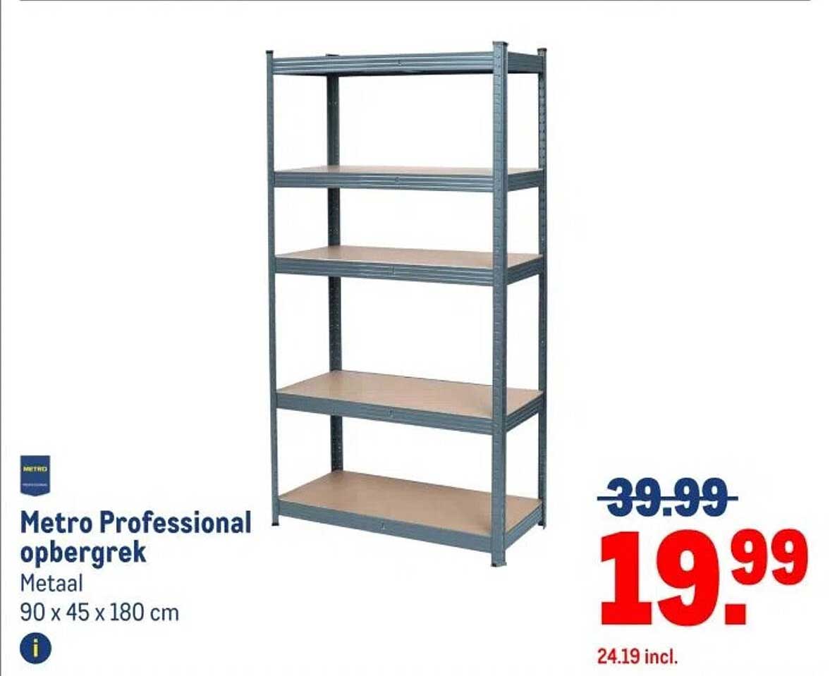Metro Professional opbergrek